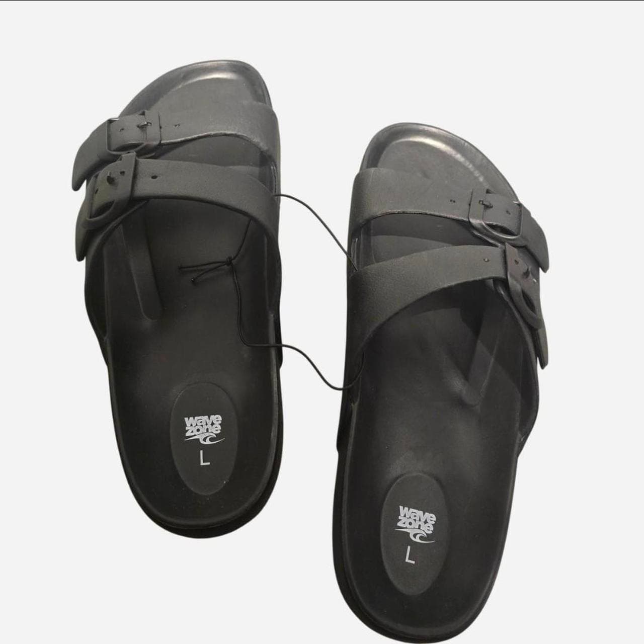 Wavezone Black Double Buckle Beach Slides β photo 4 of 5