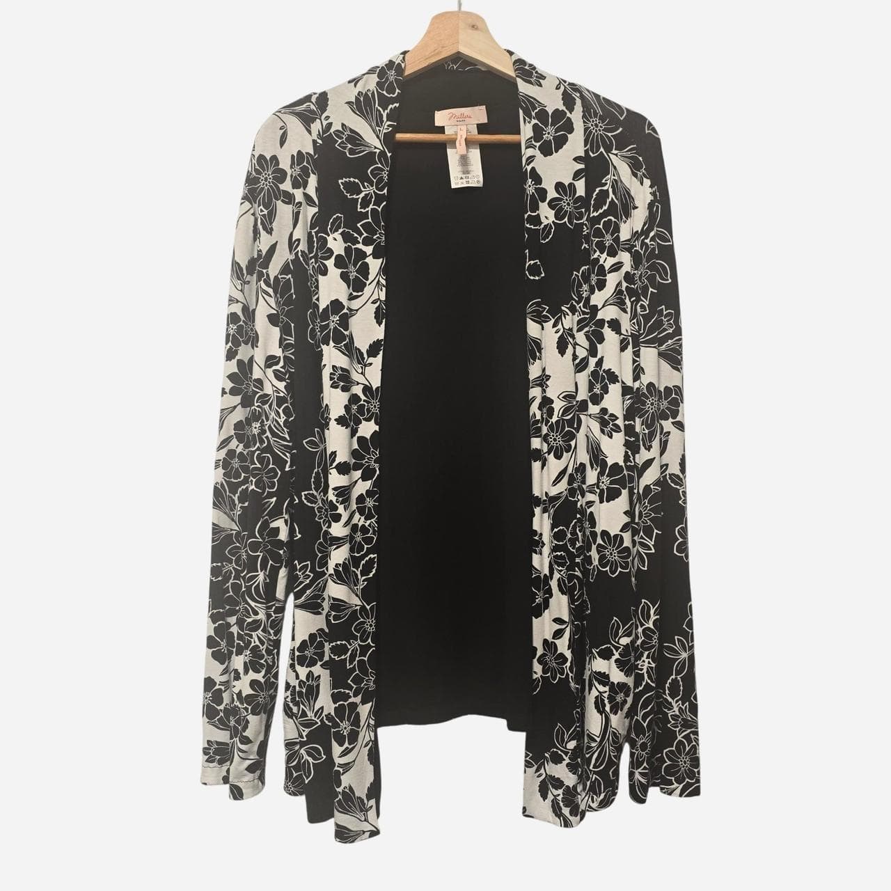 Millers Floral Design Cardigan Black β photo 2 of 7