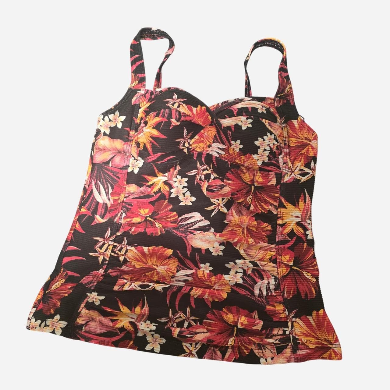 Anko Kmart Multicoloured Floral Two Piece Swimsuit — photo 3 of 7