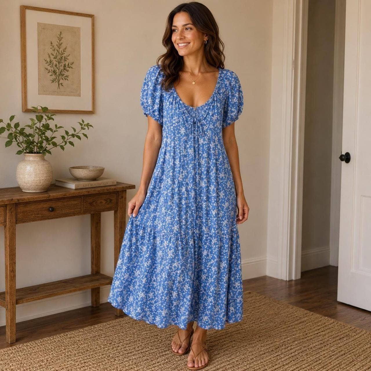 Cotton On White Maxi Dress โ photo 3 of 7