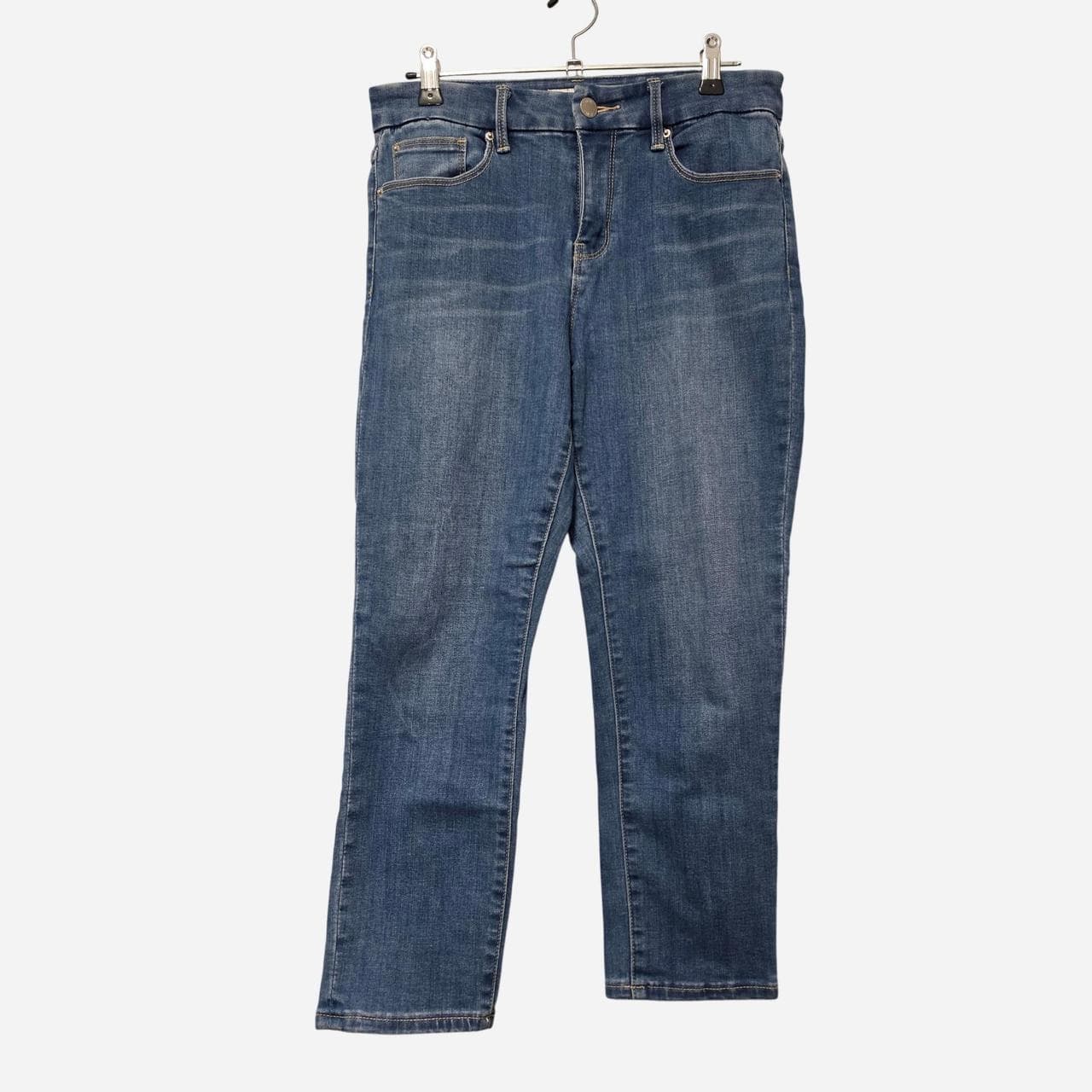 Jeanswest Mid Waisted Skinny Capri Jeans Blue โ photo 1 of 7
