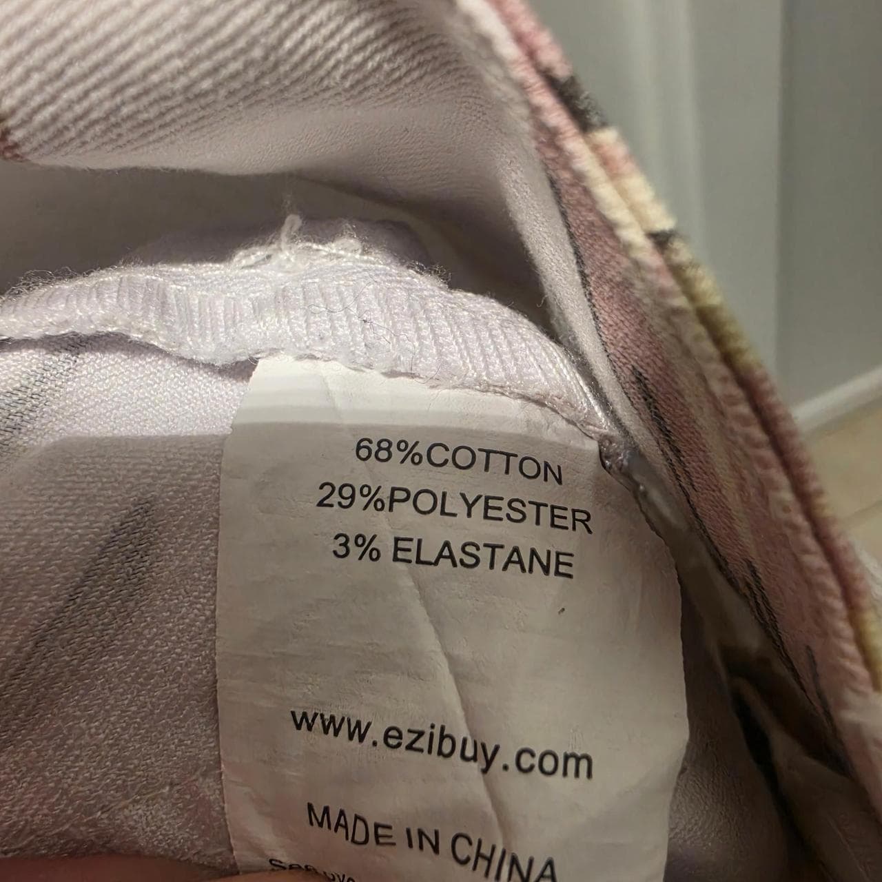 Urban Originals Pink Floral Print Pants — photo 7 of 7