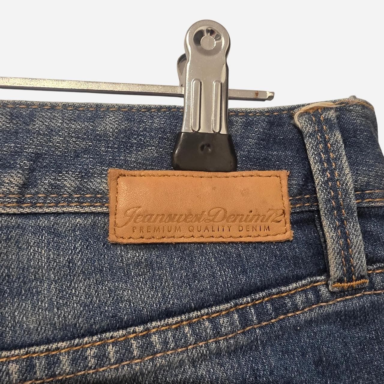 Jeanswest Selvedge Slim Straight Jeans Blue โ photo 6 of 8