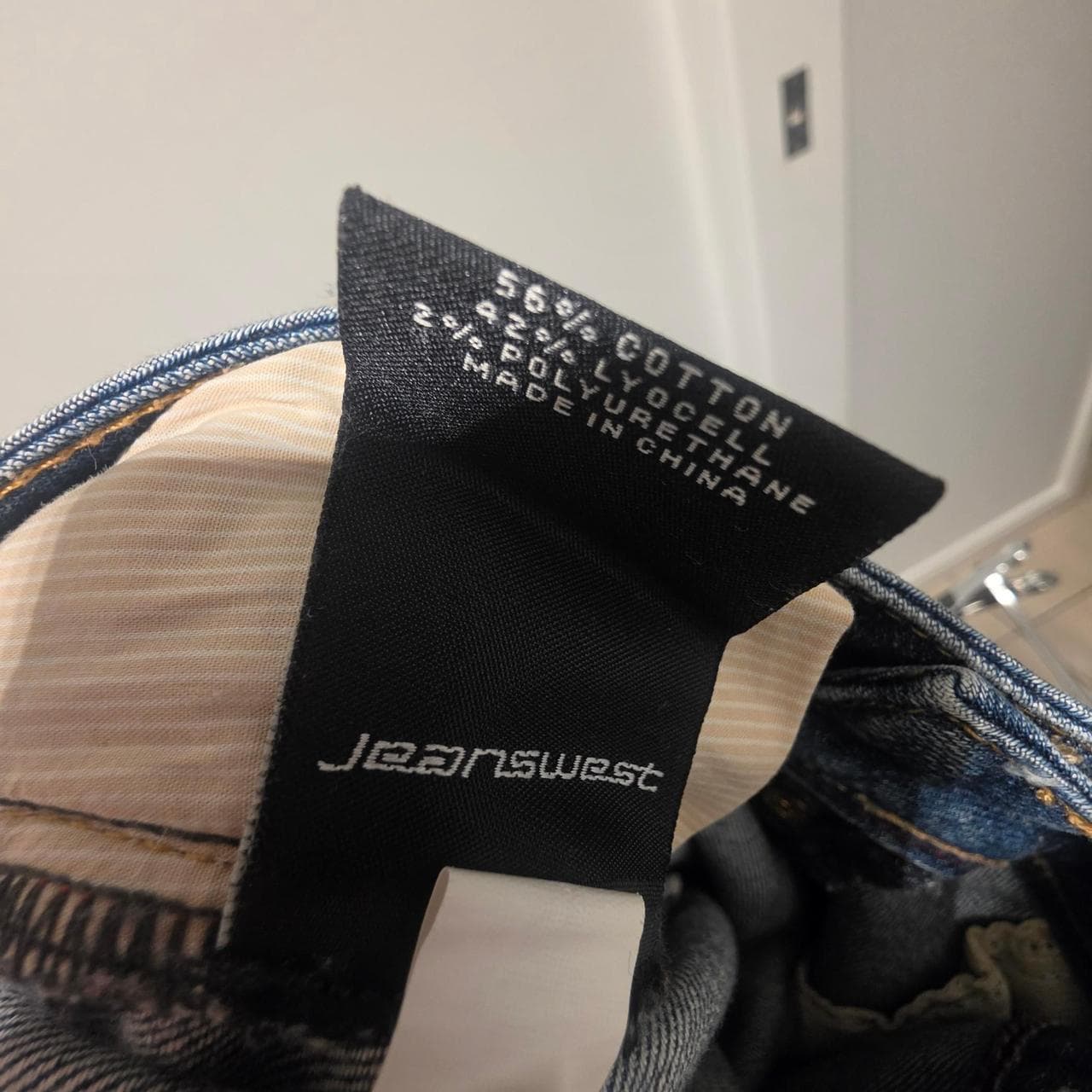Jeanswest Selvedge Slim Straight Jeans Blue โ photo 8 of 8