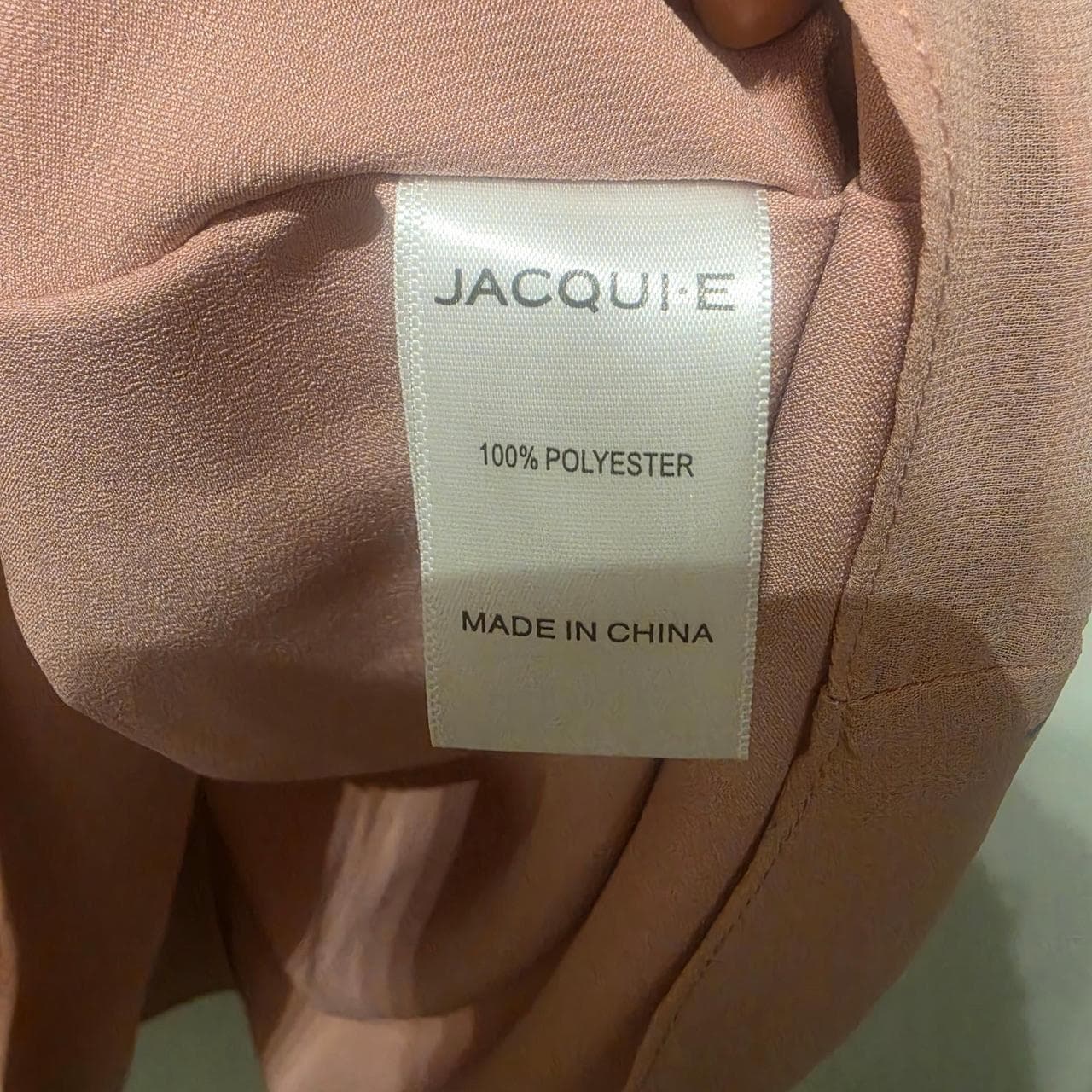 Jacqui E Pink Floral Mid Length Dress With Tie Waist And Bell Sleeves β photo 6 of 6