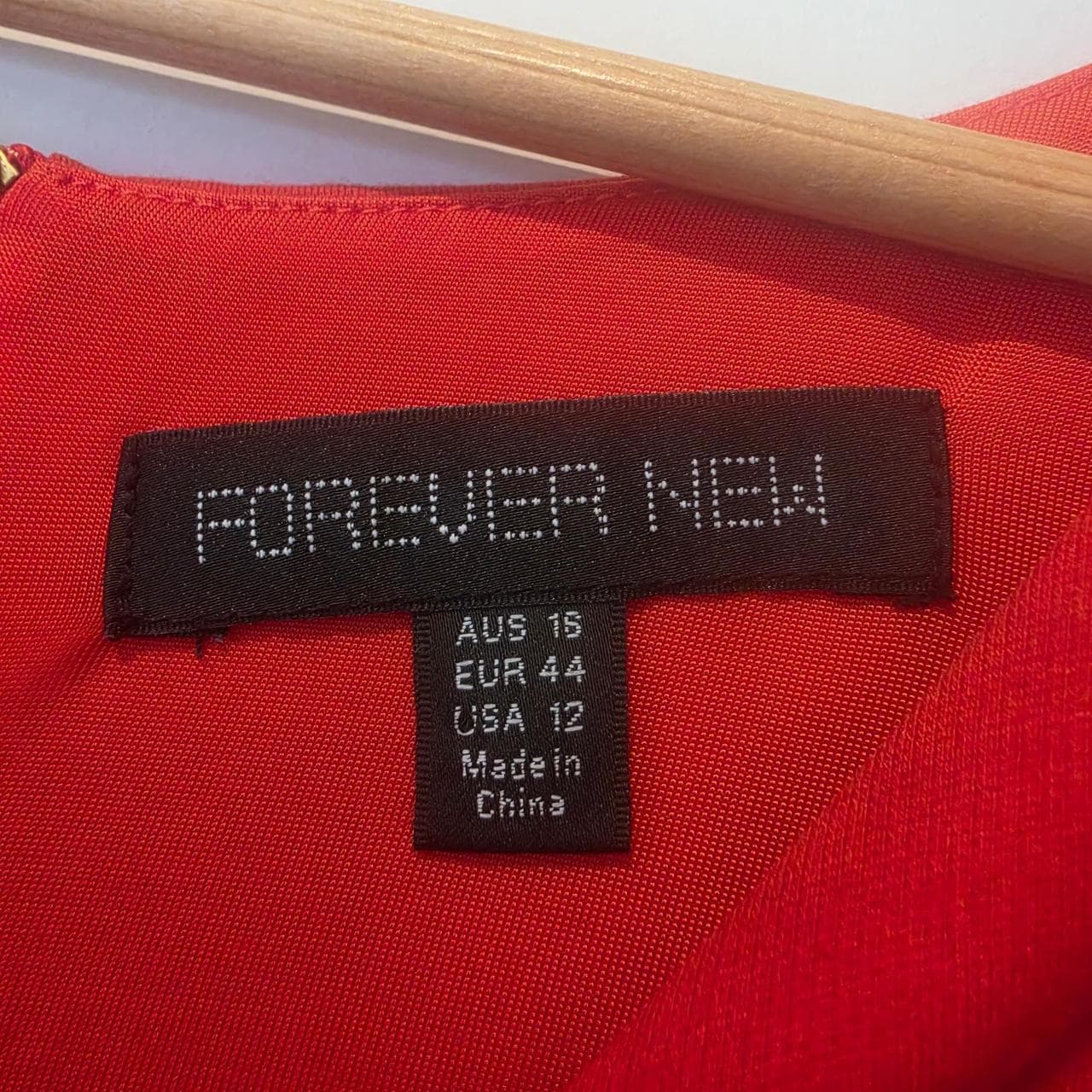 Forever New Red Dress — photo 4 of 6