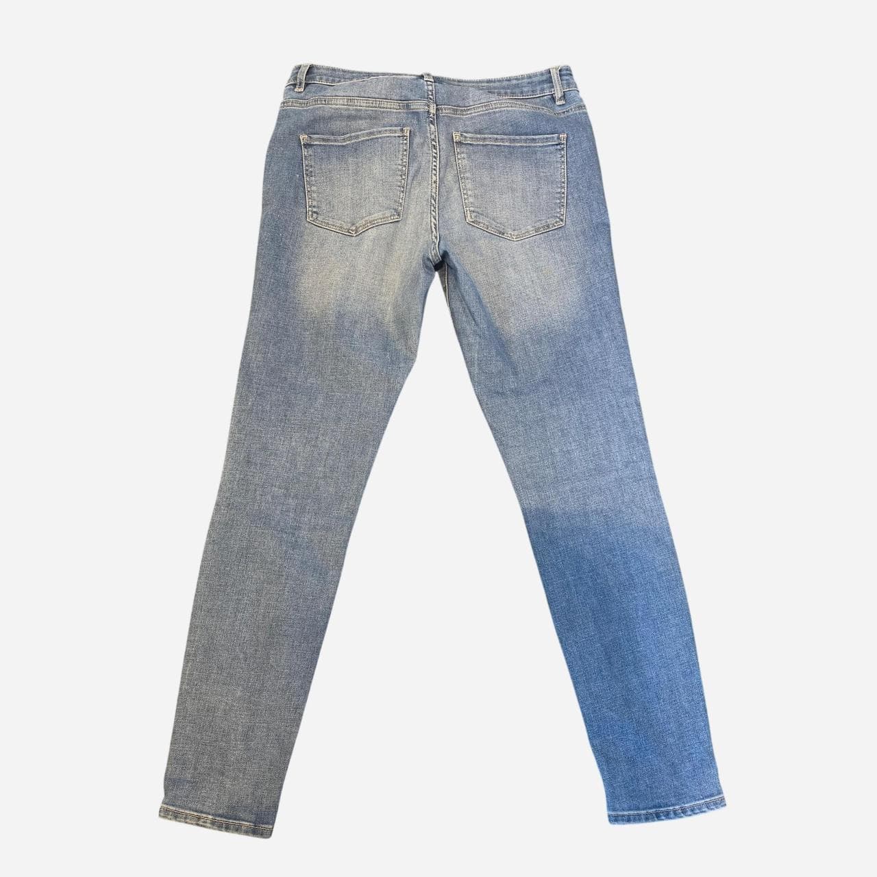 Witchery Blue Jeans With Zippers — photo 5 of 7