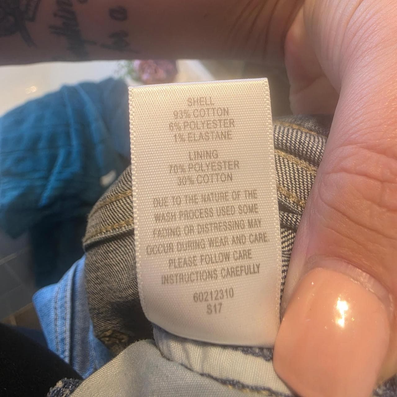 Witchery Blue Jeans With Zippers — photo 7 of 7