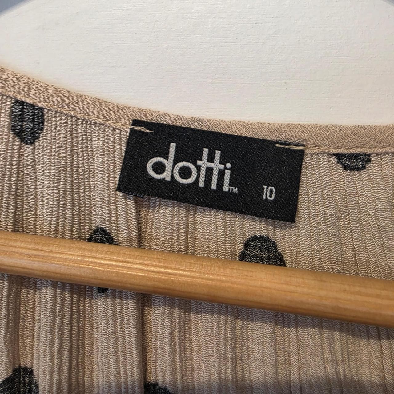 Dotti Brown And Black Casual Dress β photo 5 of 6