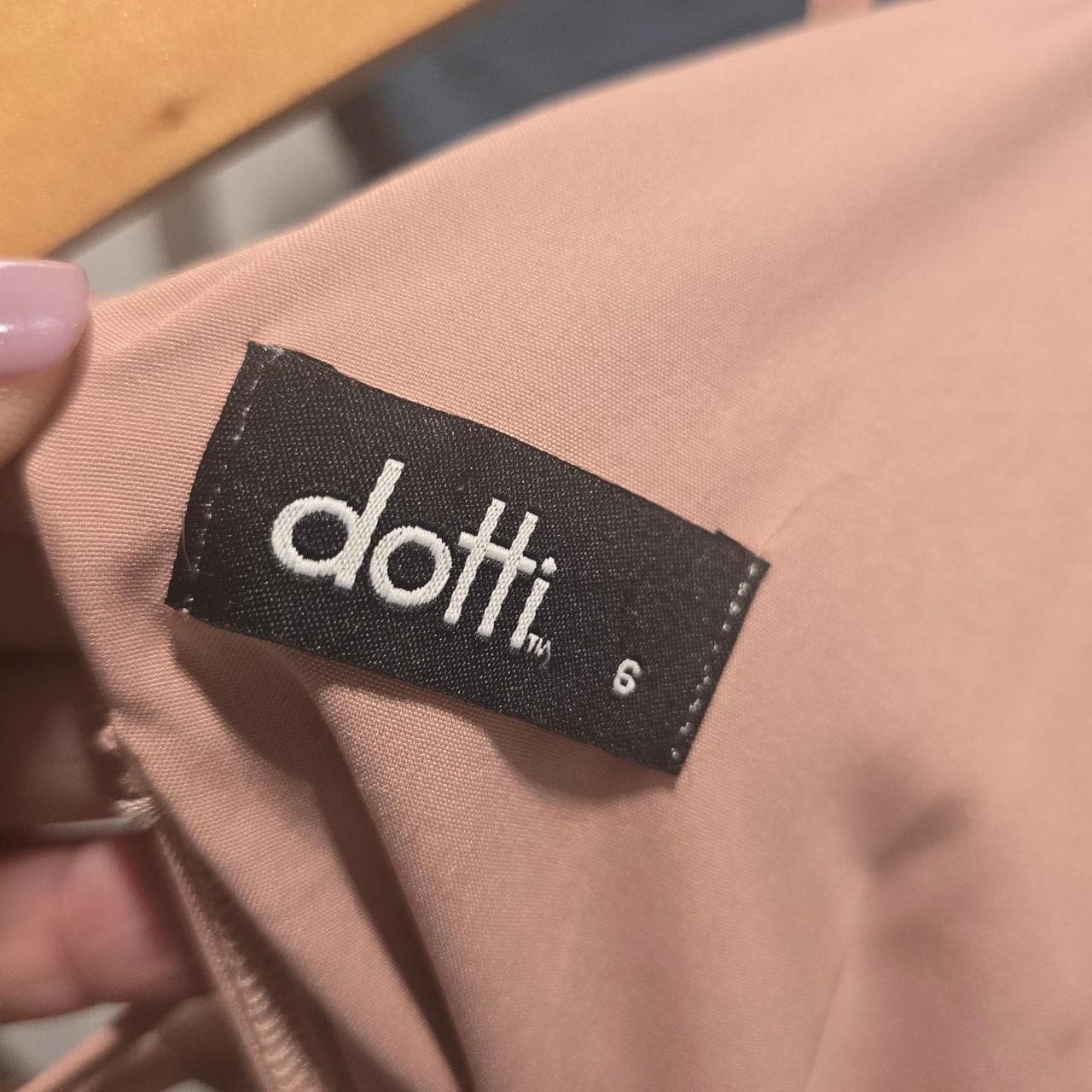 dotti pink midi dress flowy feminine โ photo 6 of 6
