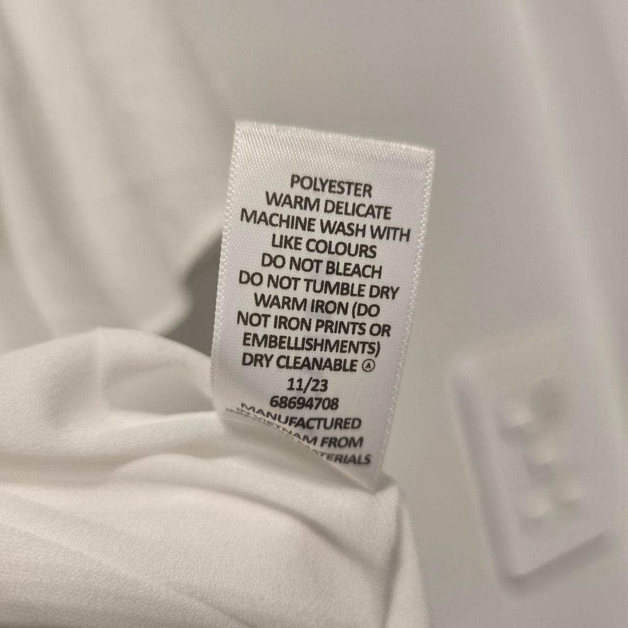 preview target white blouse minimalist button up — photo 5 of 5