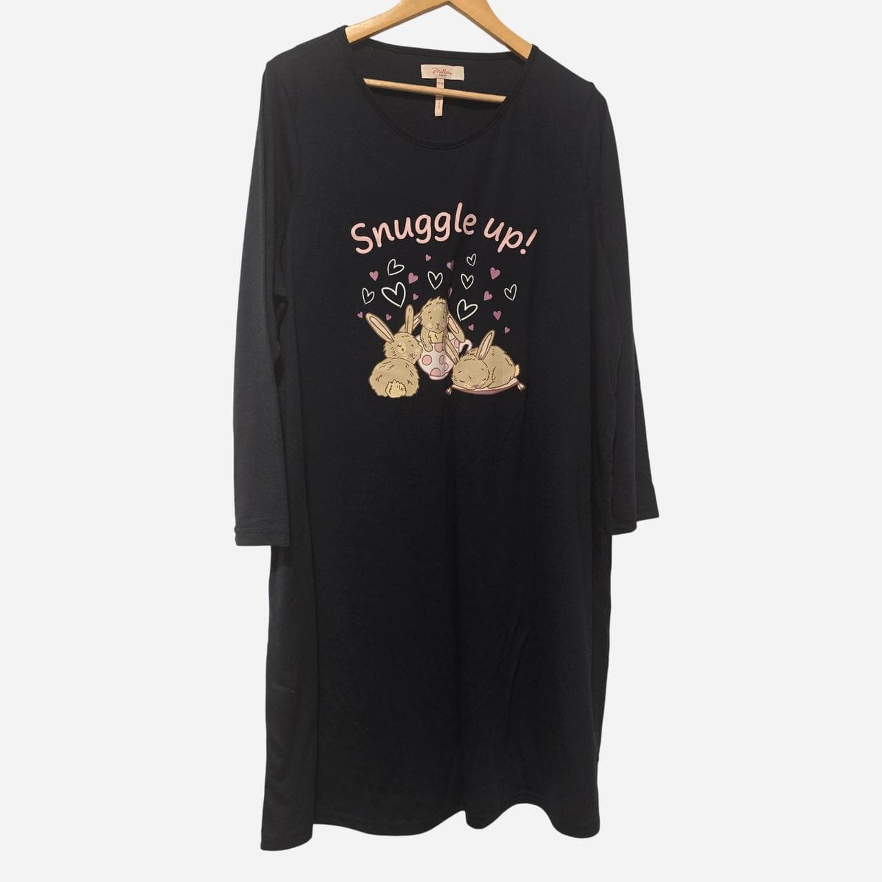 millers long sleeve nighty blue cozy loungewear โ photo 3 of 5
