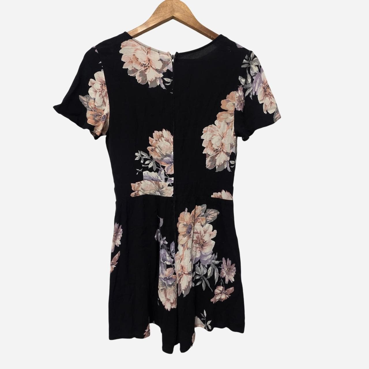 Jay Jays Black Floral Playsuit — photo 4 of 6