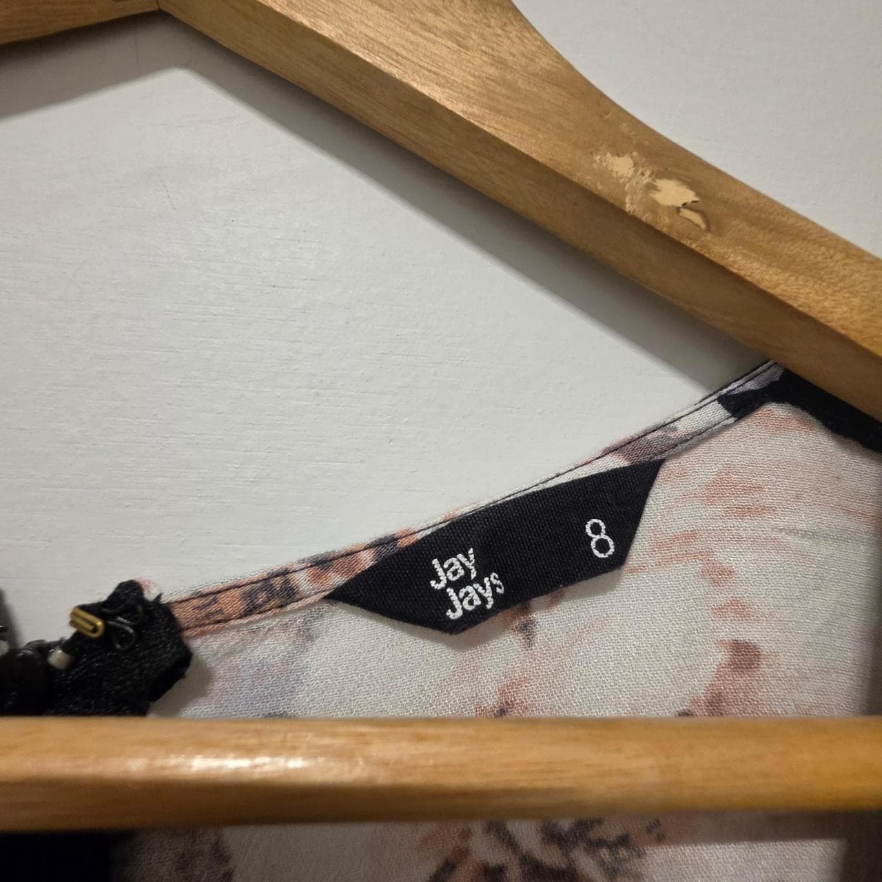 Jay Jays Black Floral Playsuit — photo 5 of 6