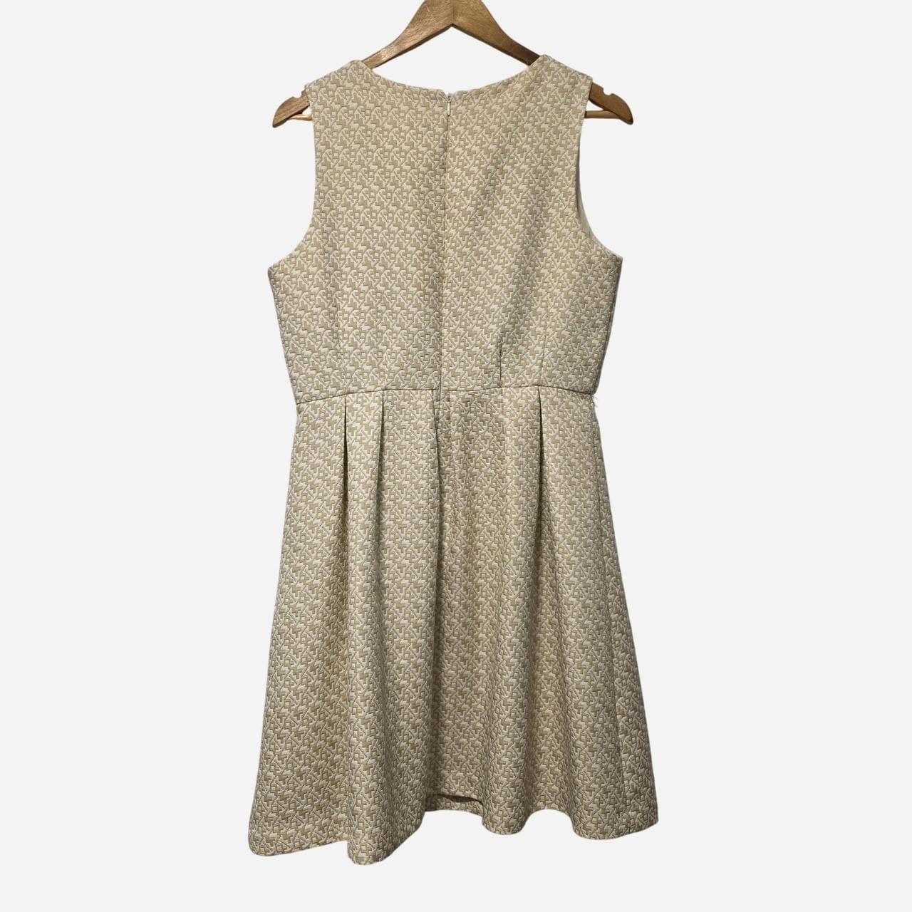 Hi There By Karen Walker Cream And White Floral Boho Mini Dress — photo 4 of 8