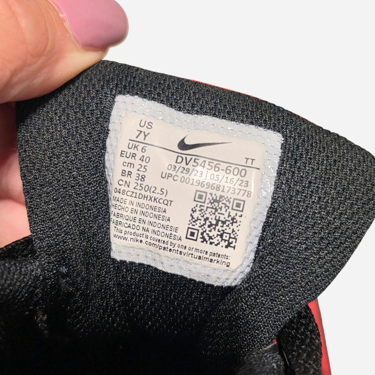 Nike Red And Black Sneakers โ photo 8 of 8