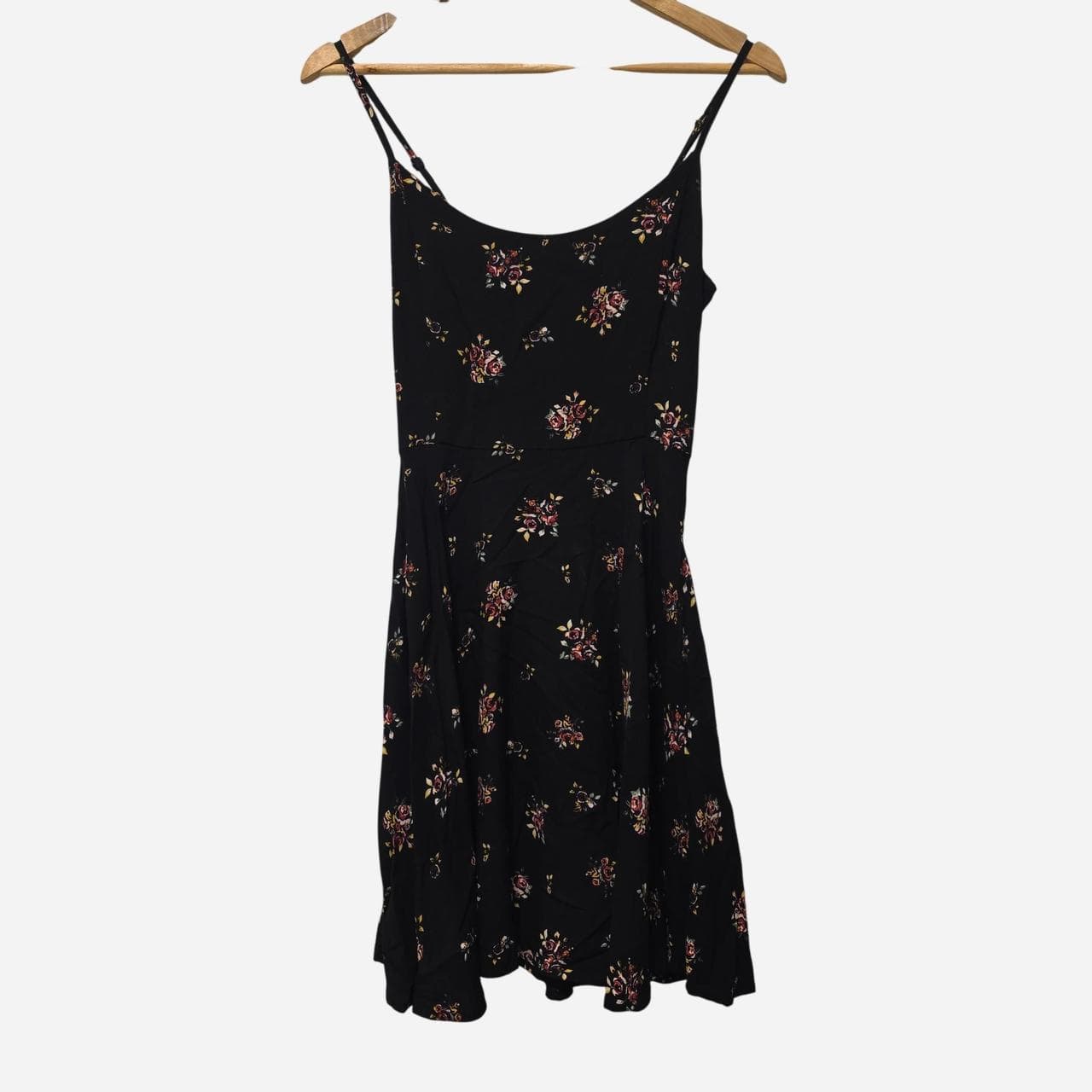 Dotti Black Floral Mini Dress — photo 3 of 8