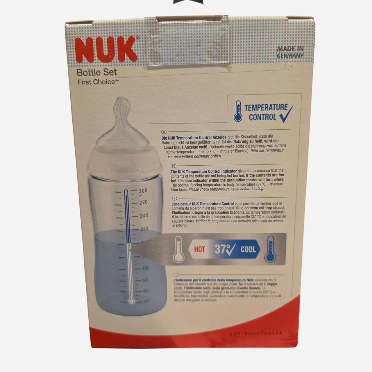 NUK Baby Bottles With Baby Girl Design โ photo 3 of 4