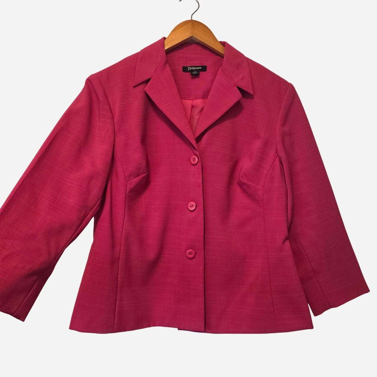 Rockmans Pink Blazer Jacket — photo 1 of 7