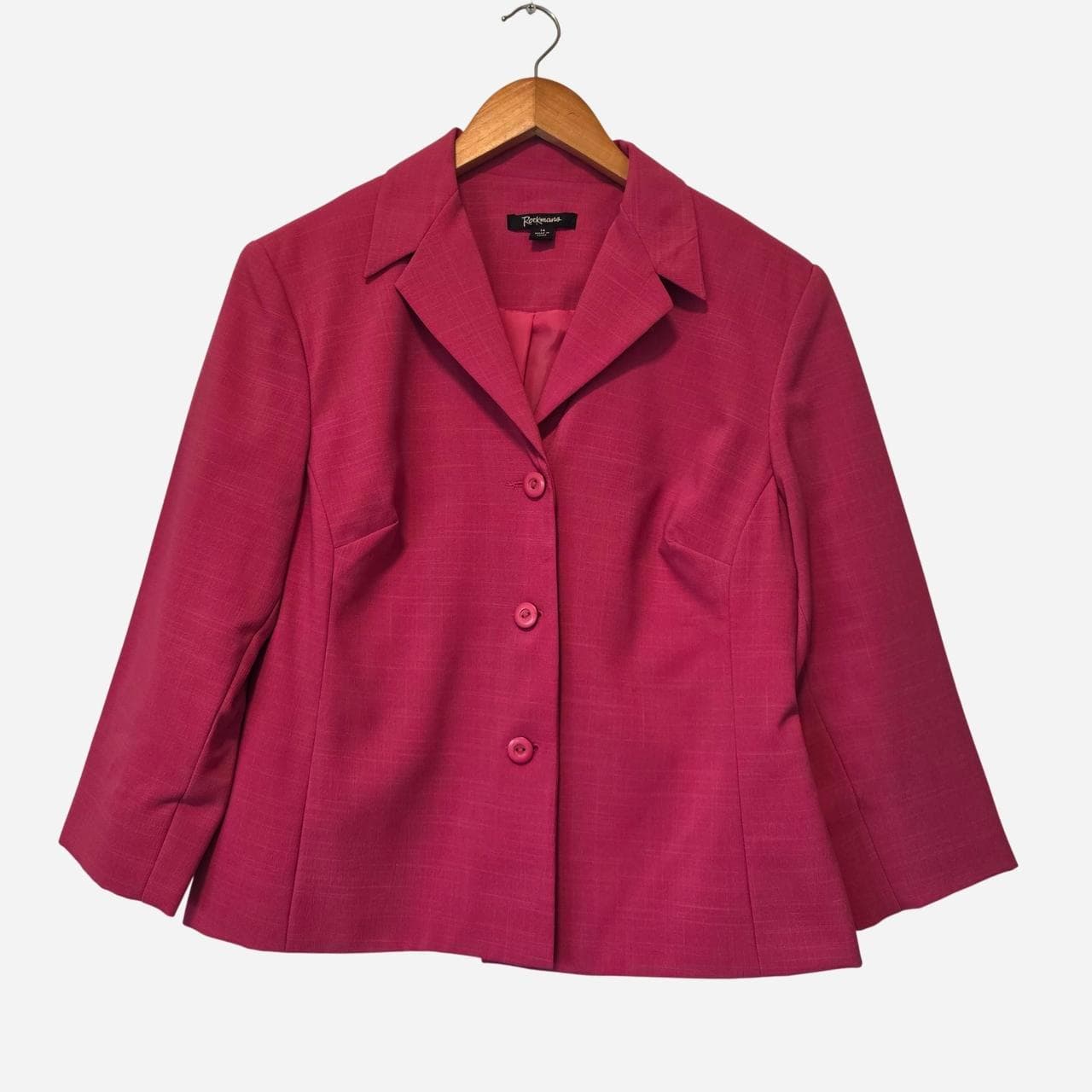 Rockmans Pink Blazer Jacket — photo 3 of 7