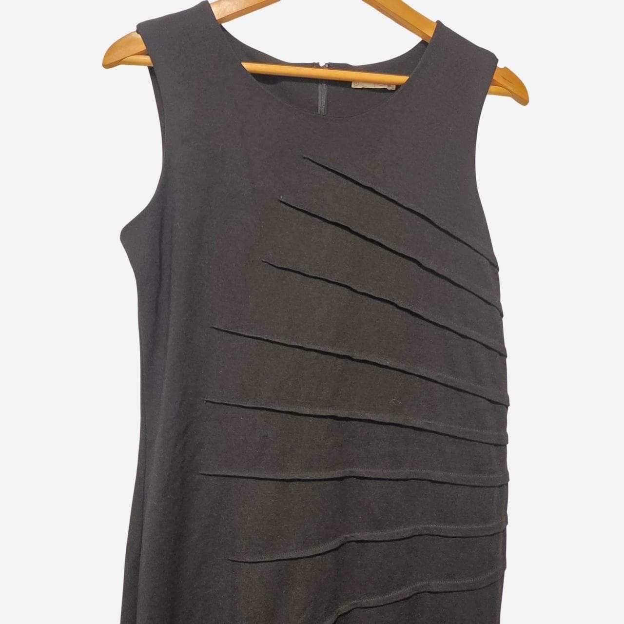 Target Black Diagonal Patterned Corporate Dress — photo 3 of 6