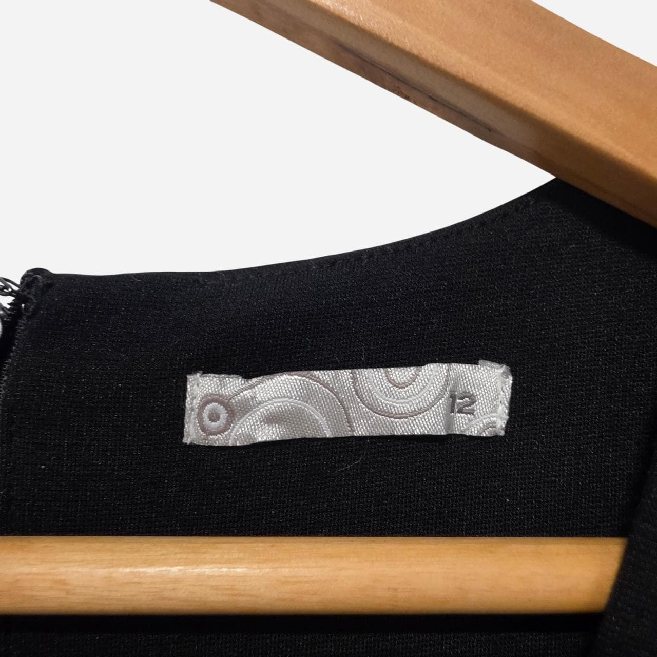 Target Black Diagonal Patterned Corporate Dress — photo 4 of 6