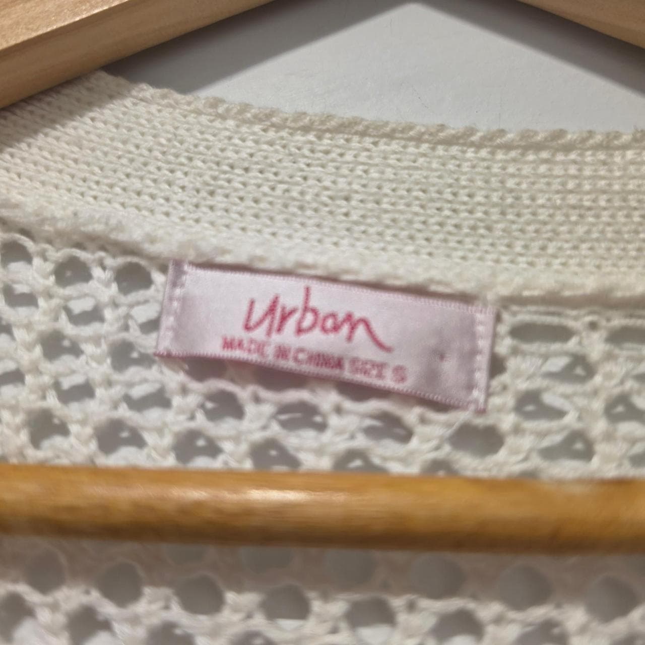 Urban Outfitters Cream Knitted Cardigan — photo 4 of 5