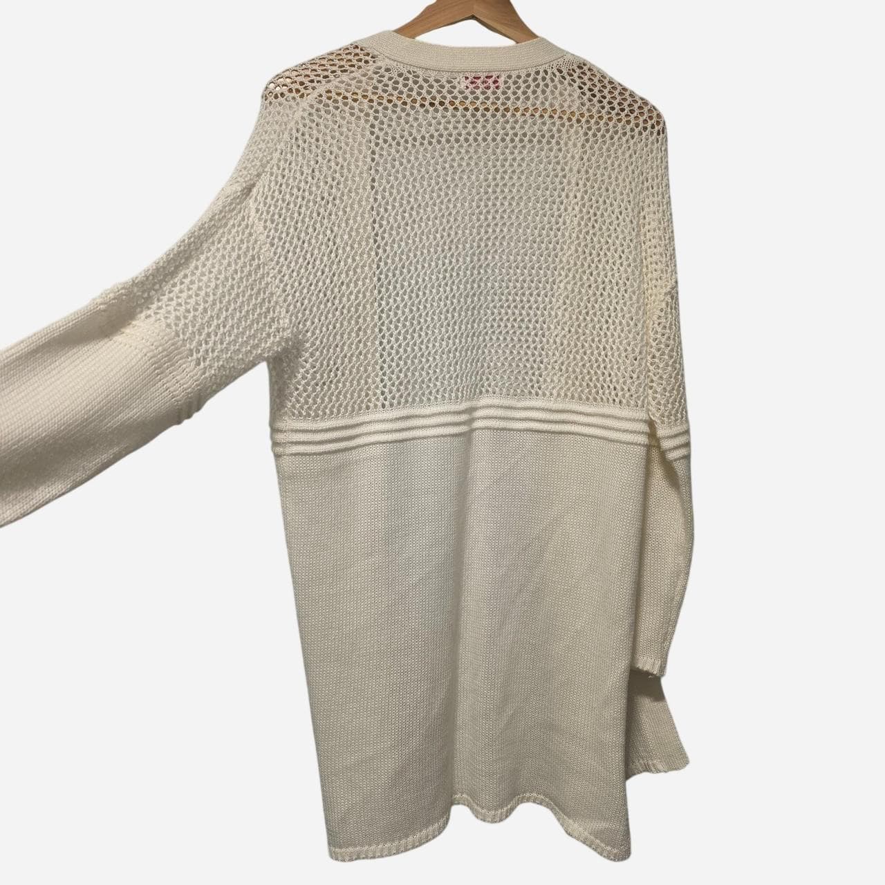 Urban Outfitters Cream Knitted Cardigan — photo 5 of 5