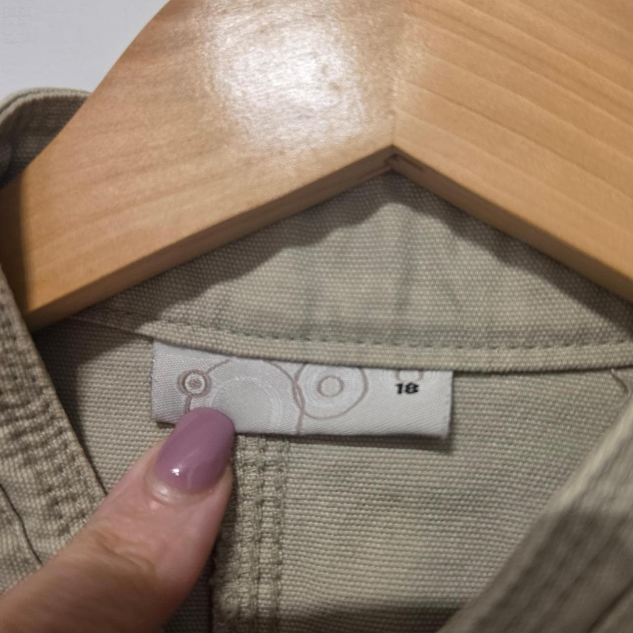 Target Tan Button Up Jacket β photo 4 of 6