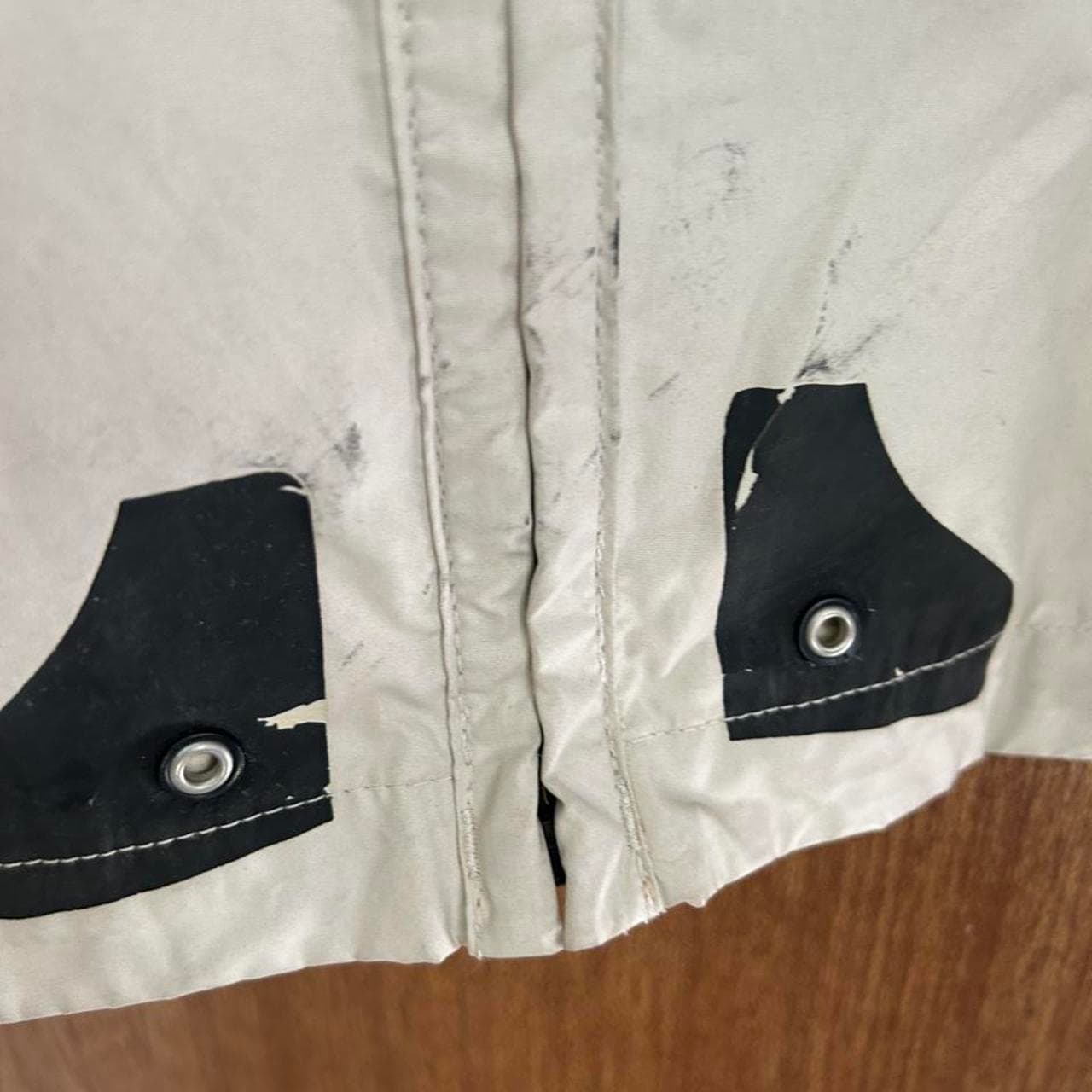 Timberland Lightweight Zip Up Jacket Cream — photo 5 of 6