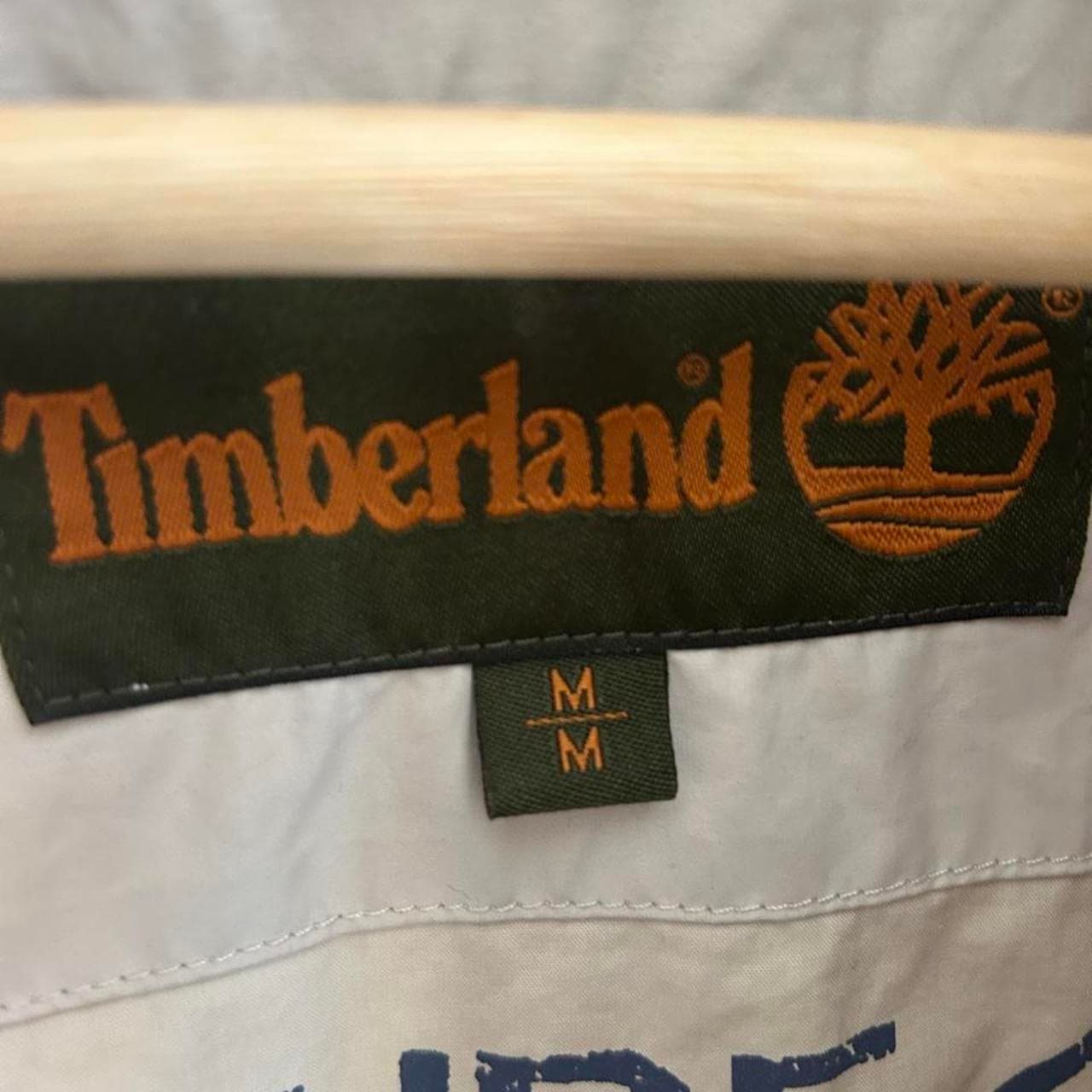 Timberland Lightweight Zip Up Jacket Cream — photo 6 of 6