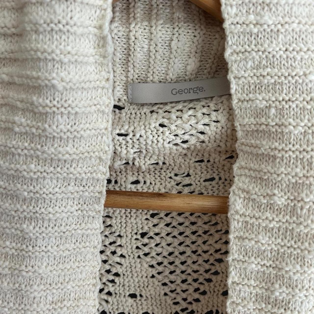 George Women's Knitted Waterfall Cardigan — photo 6 of 6
