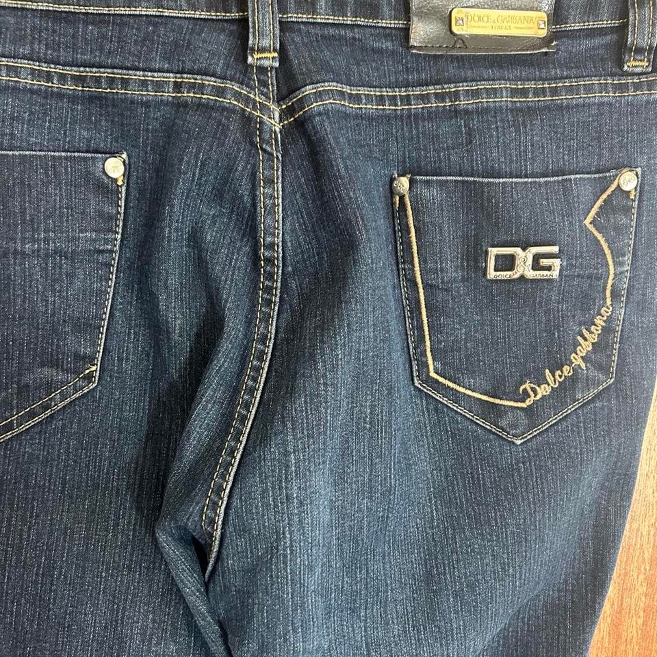 Dolce & Gabbana Navy Designer Jeans — photo 2 of 5