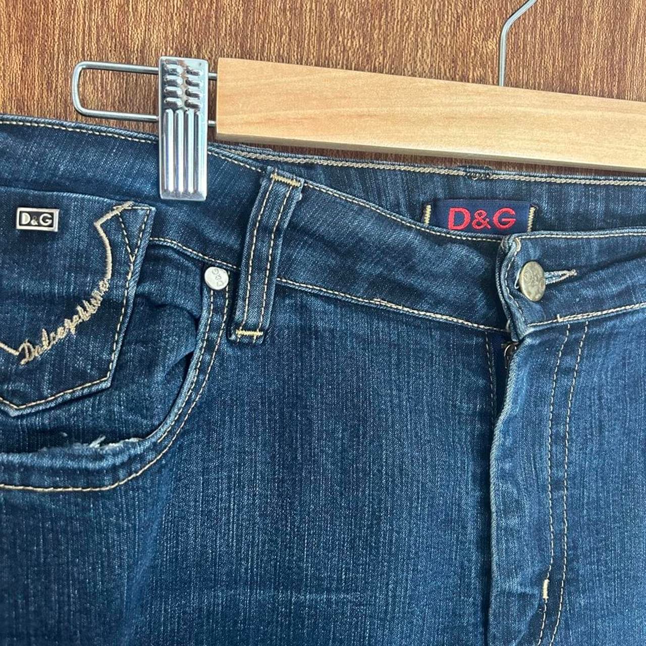 Dolce & Gabbana Navy Designer Jeans — photo 3 of 5