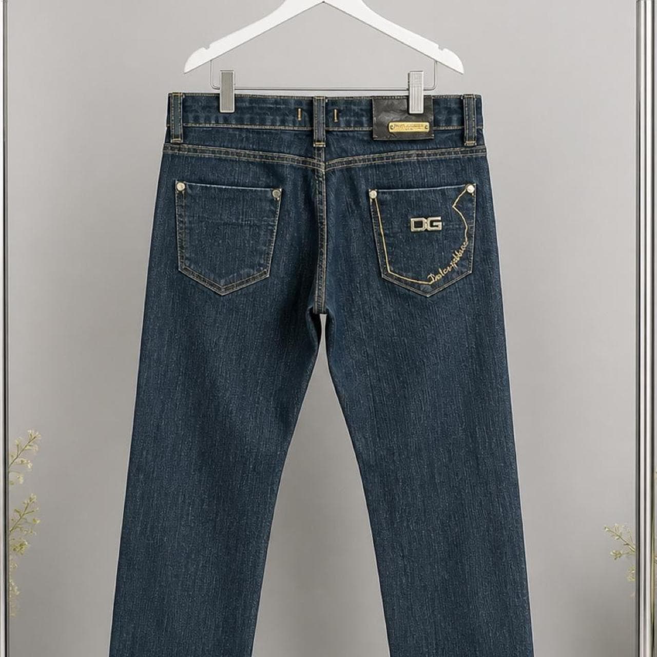 Dolce & Gabbana Navy Designer Jeans — photo 5 of 5