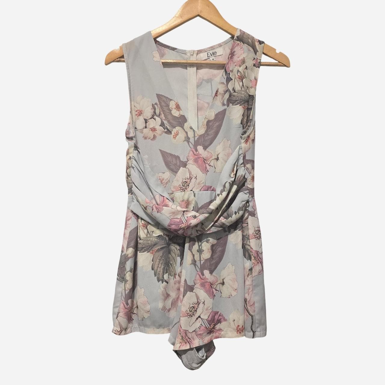 evie floral playsuit multi romper cute summer piece β photo 2 of 6