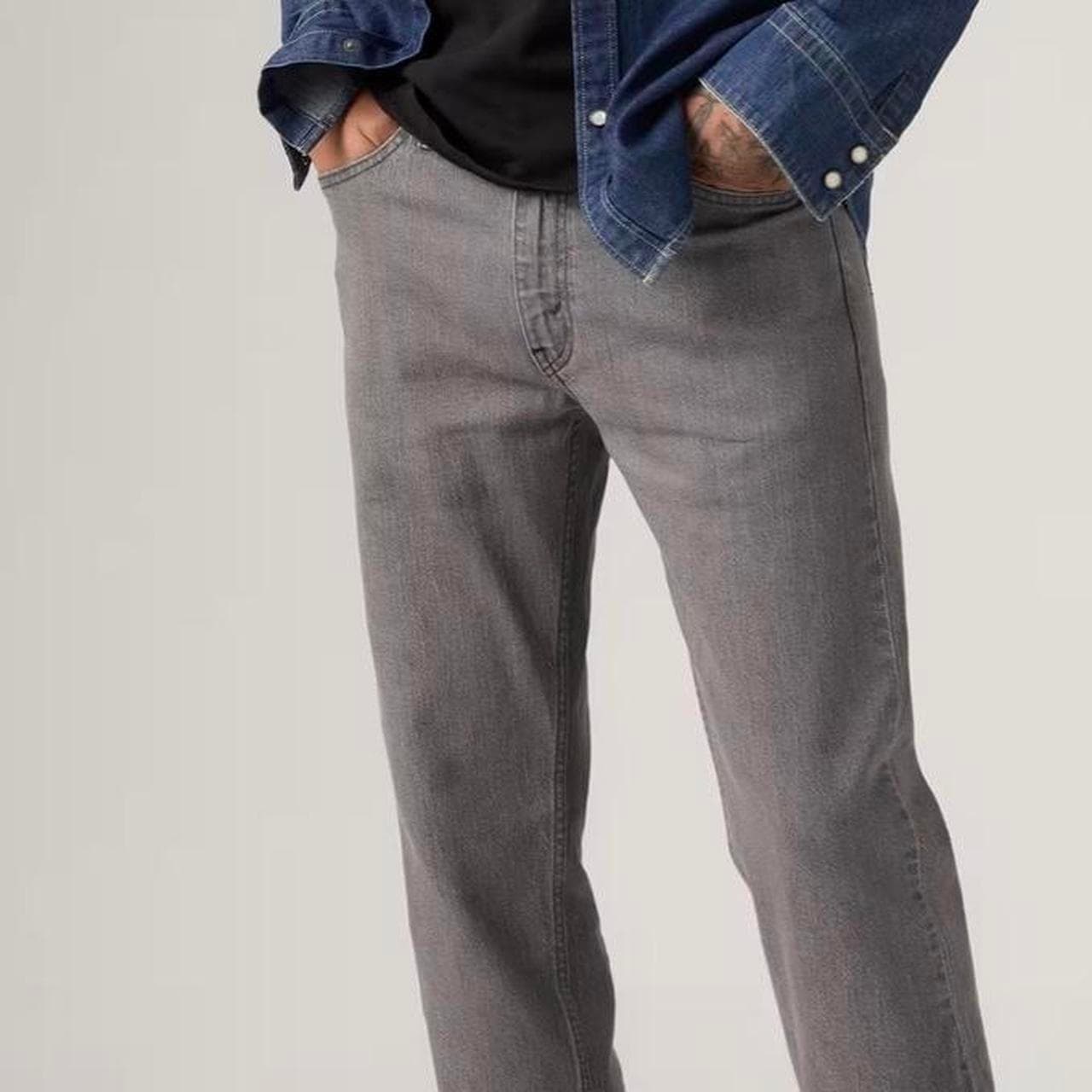Levi's 514 Slim Straight Leg Jeans In Grey — photo 2 of 7