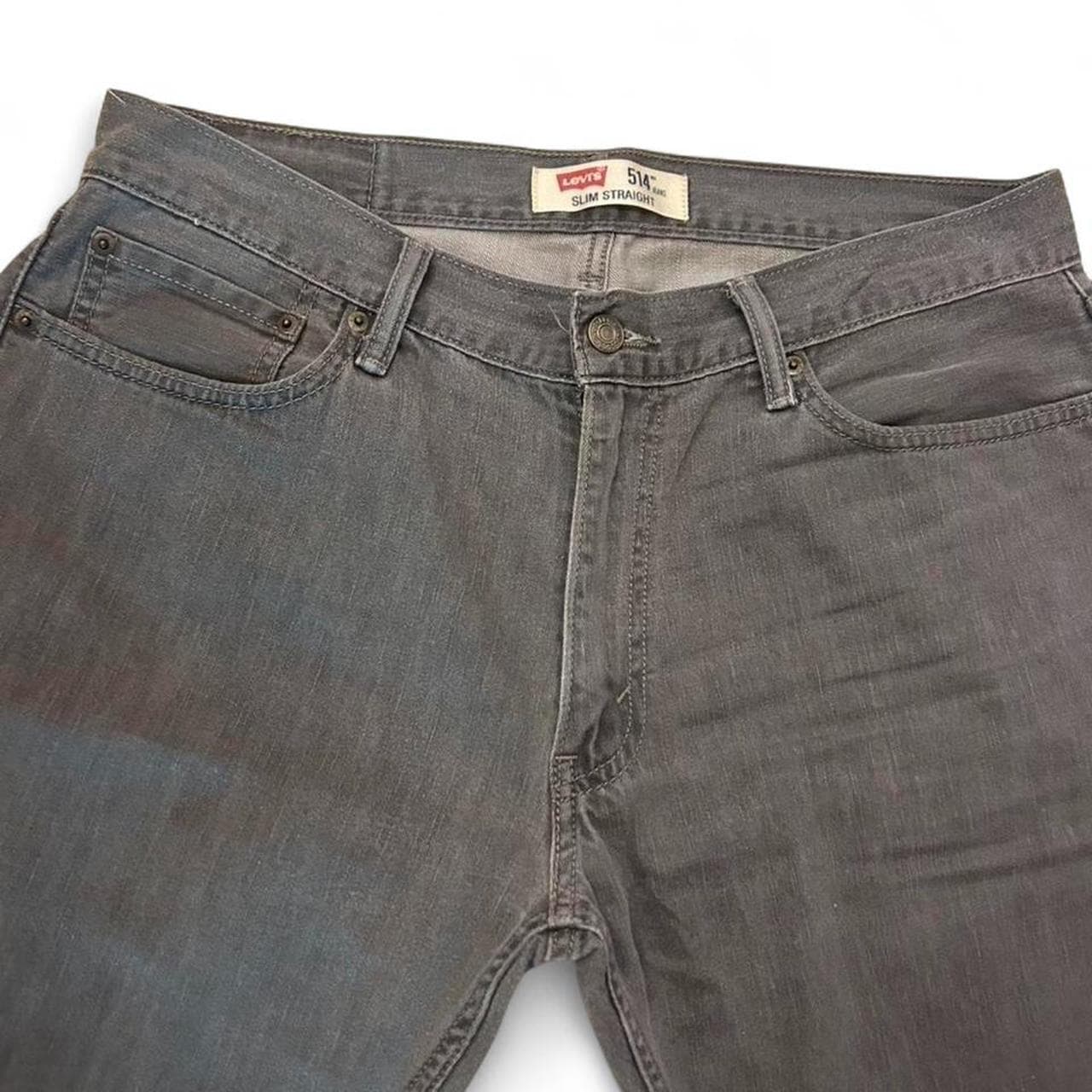 Levi's 514 Slim Straight Leg Jeans In Grey — photo 5 of 7