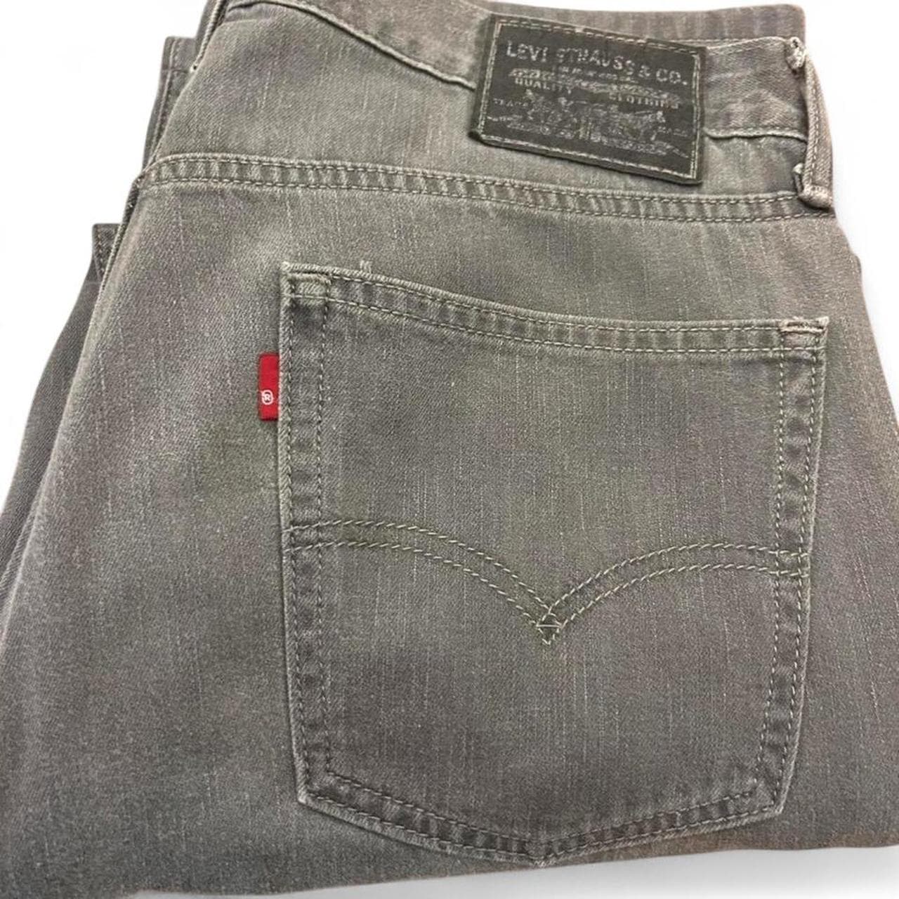 Levi's 514 Slim Straight Leg Jeans In Grey — photo 7 of 7