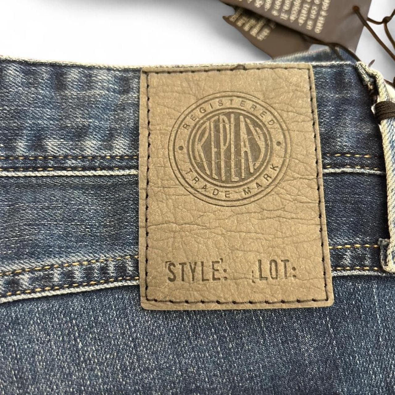 Replay Anbass Slim Fit Denim Jeans — photo 5 of 6