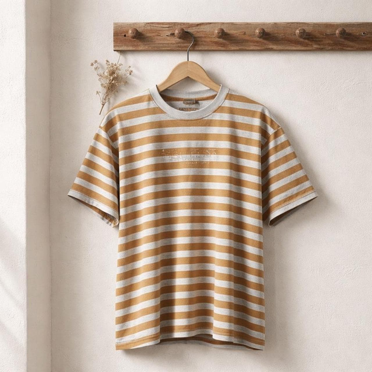 Vintage Guess Los Angeles Striped Long Sleeve T-Shirt — photo 4 of 4