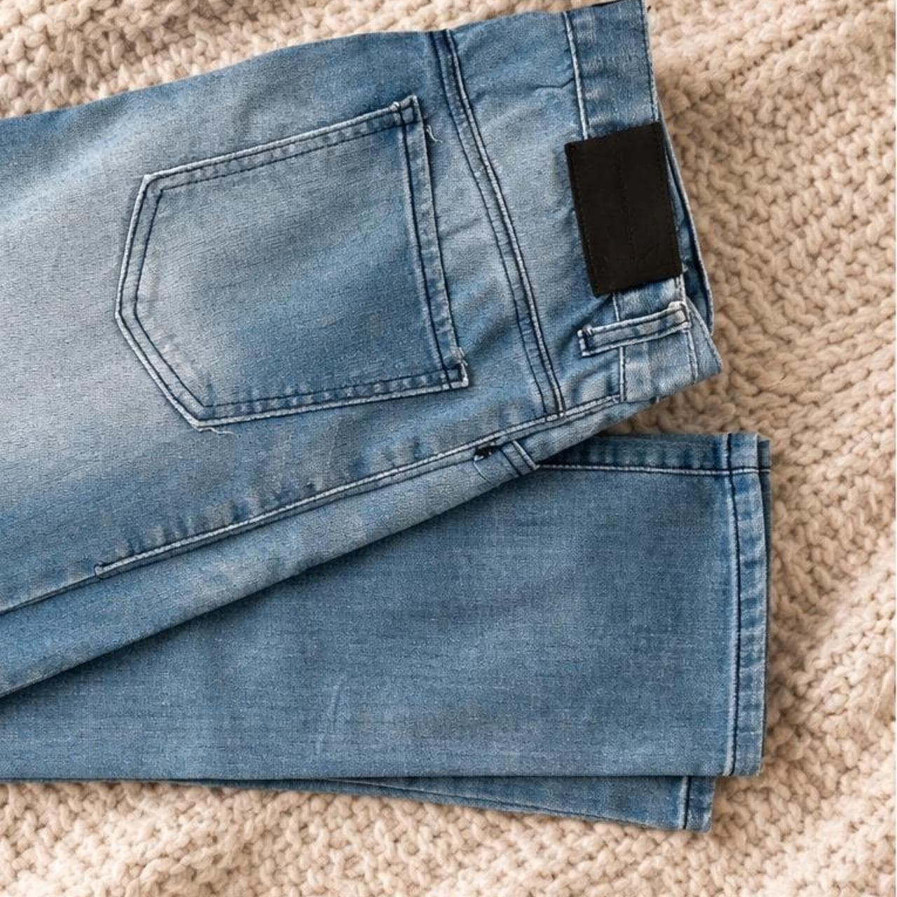 Sampson & Taylor Straight Leg Ripped Distressed Jeans — photo 3 of 6