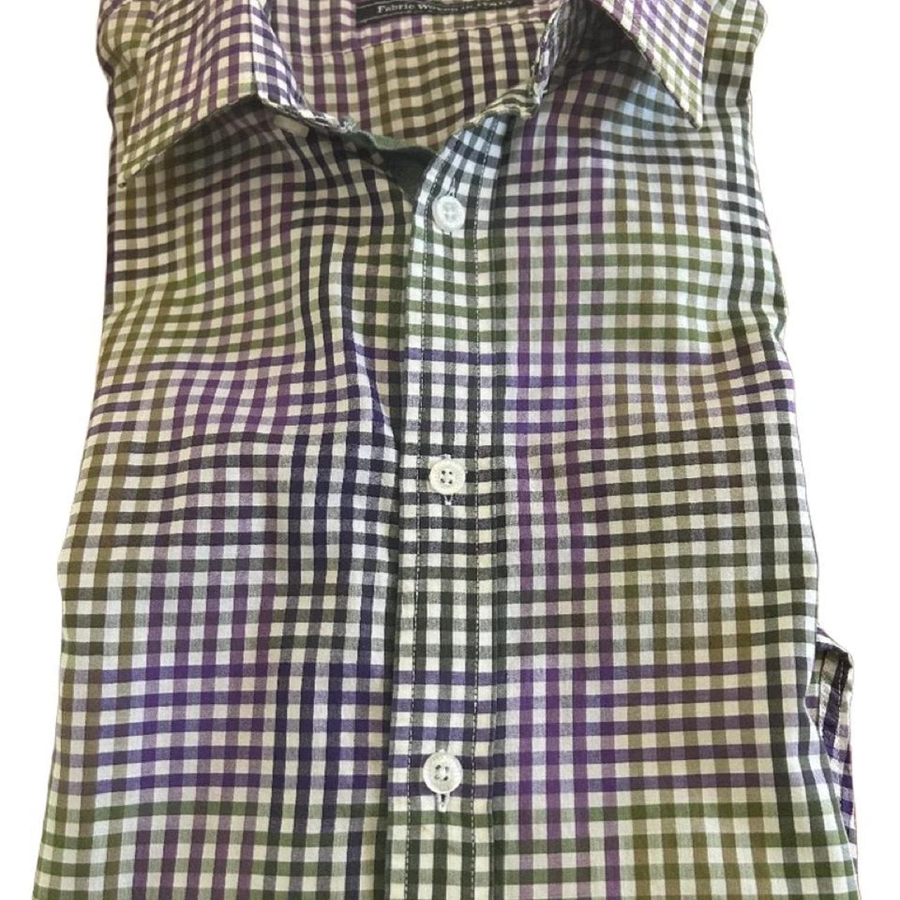 Cutler & Co Men's Long Sleeve Multi-Colour Check Button-Up Shirt — photo 4 of 6