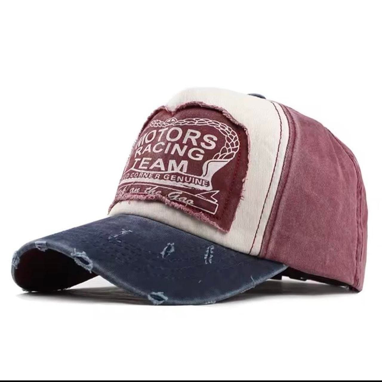 Motors Racing Team Distressed Unisex Baseball Cap — photo 2 of 3