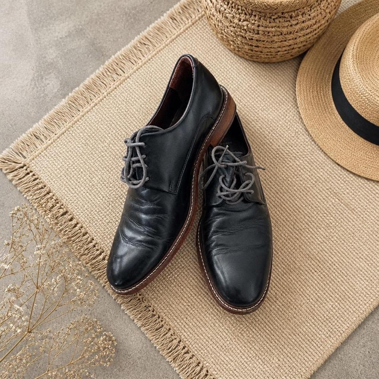 Ted Baker London Full Leather Oxford Dress Shoes — photo 1 of 7