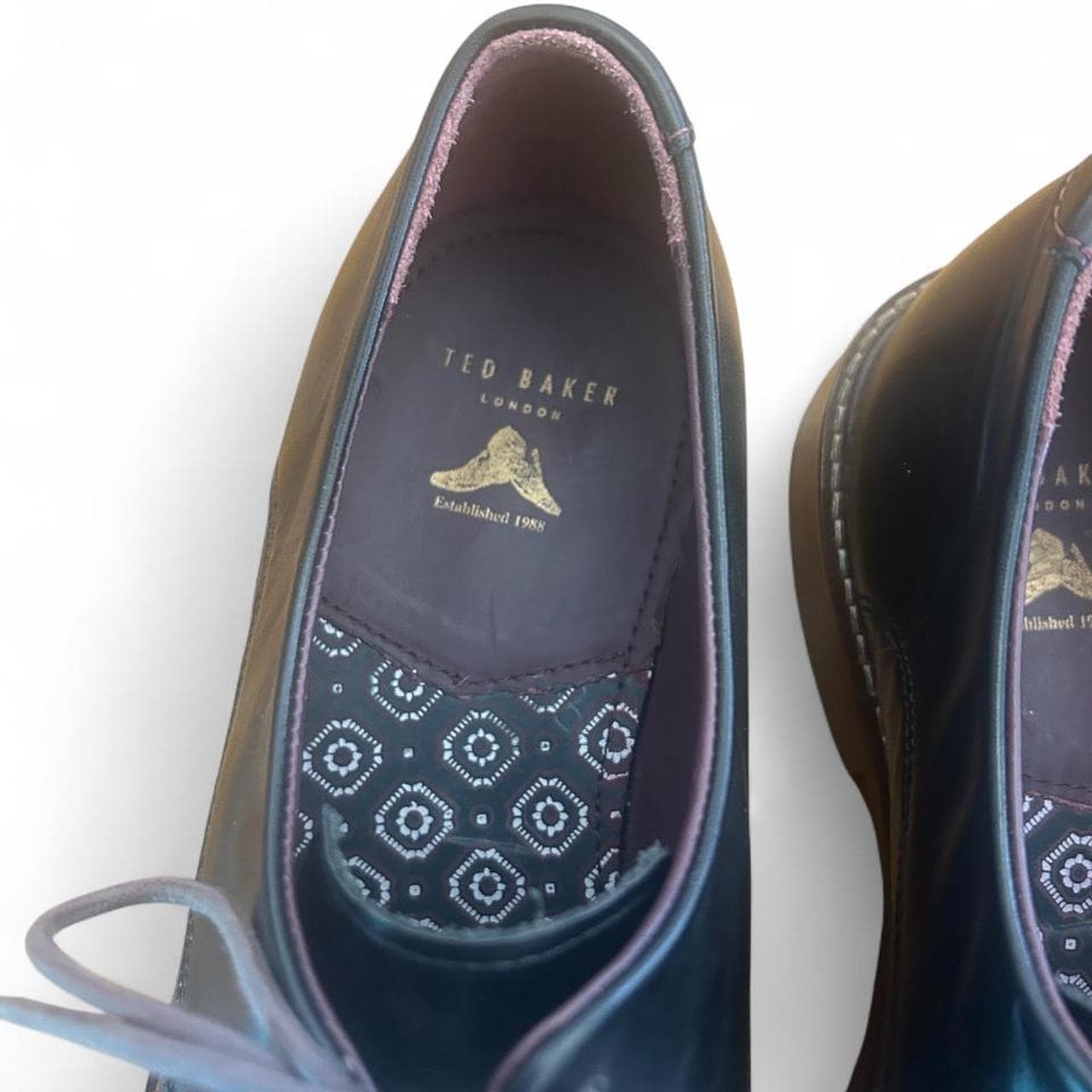 Ted Baker London Full Leather Oxford Dress Shoes — photo 6 of 7