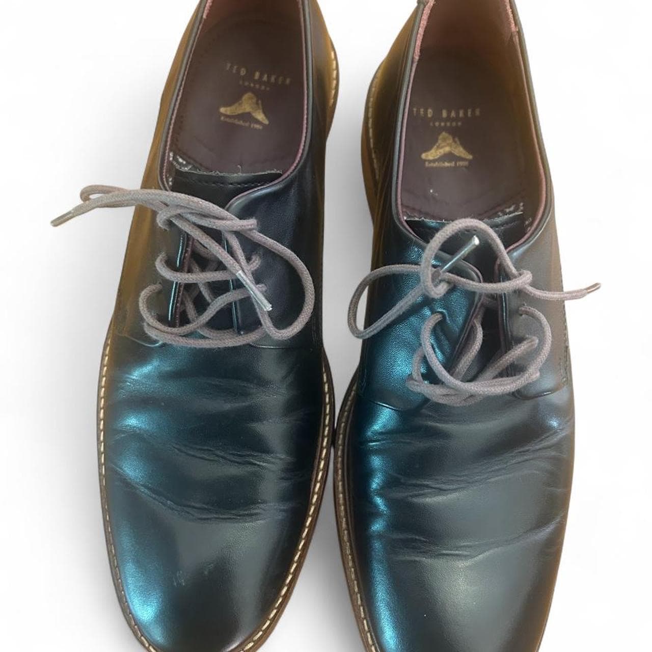 Ted Baker London Full Leather Oxford Dress Shoes — photo 7 of 7