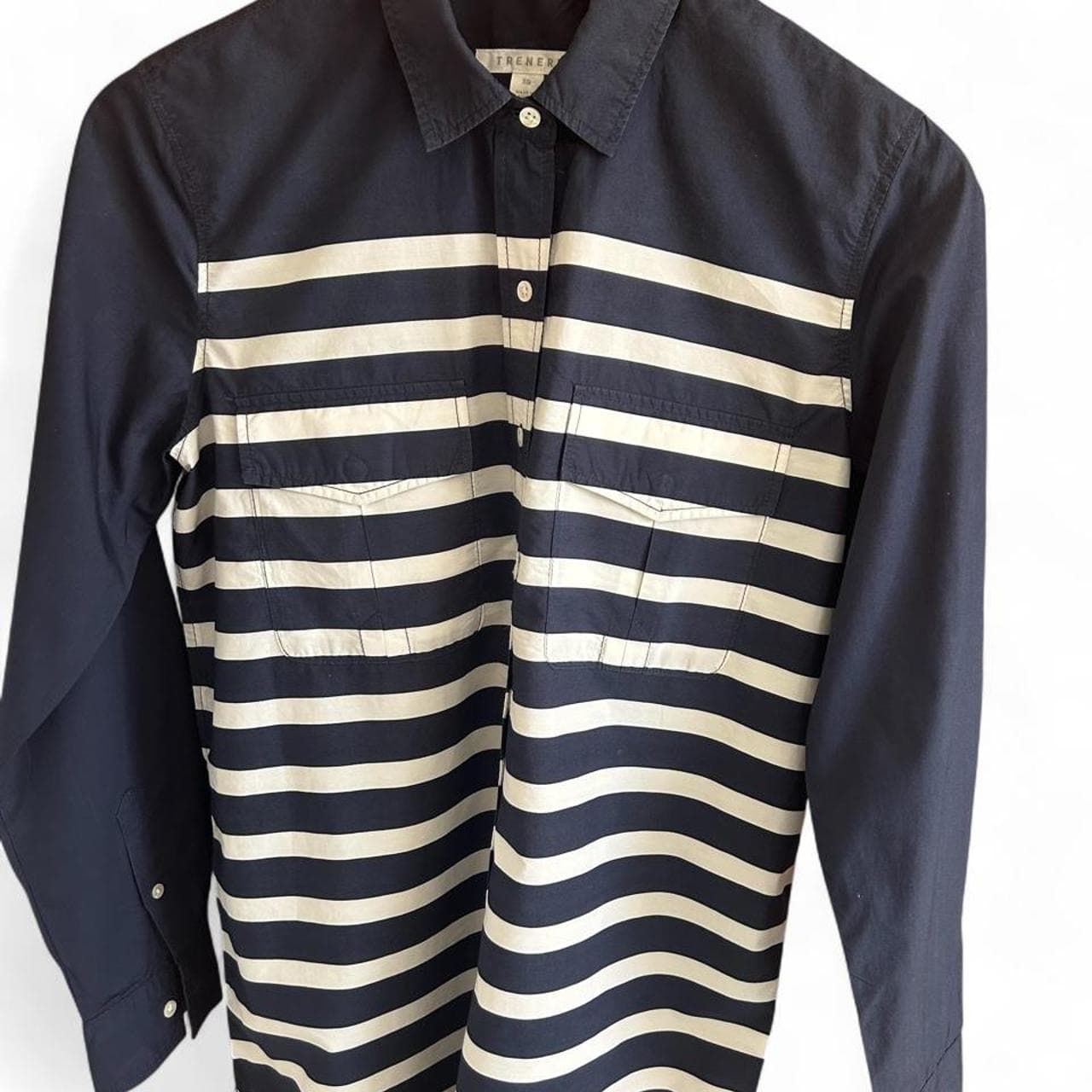 Trenery Men's Long Sleeve Striped Shirt — photo 4 of 5