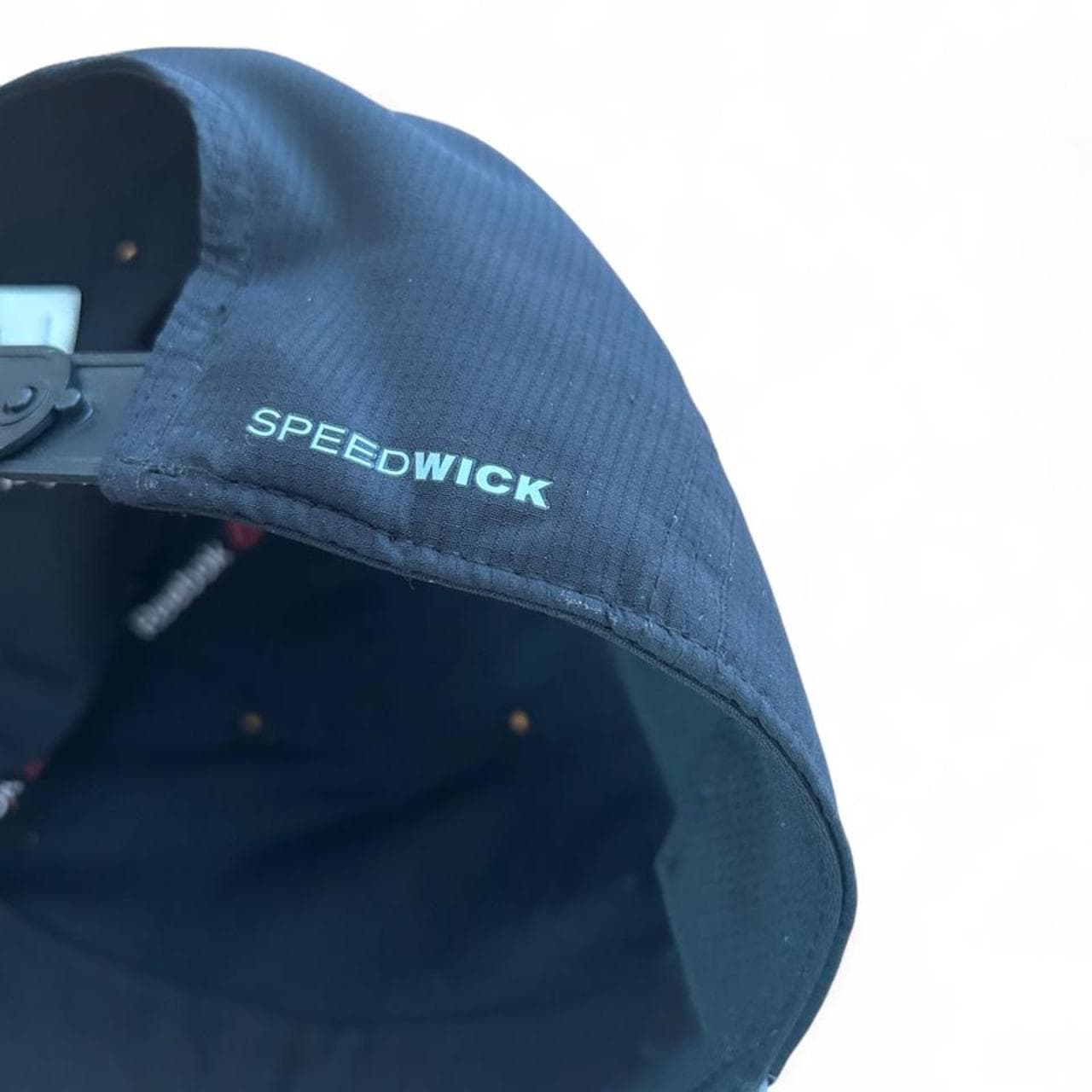 Reebok Unisex Baseball Cap In Black With Grey Camo Brim — photo 4 of 5