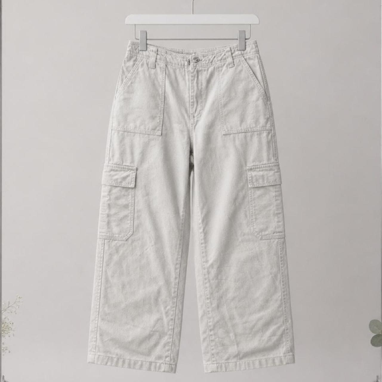 Sportsgirl High-Rise Cargo Chino Pants — photo 3 of 4